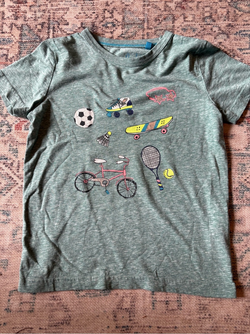 Mini Boden sport tee, boys 5/6